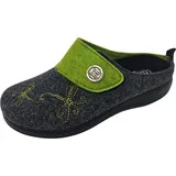 FLY FLOT Pantolette Grau 42