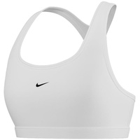 Nike Swoosh Light Support Sport-BH Damen White/Black XS