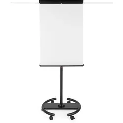 Bi-Office umwandelbares mobiles magnetisches Flipchart, 70 x 100 cm