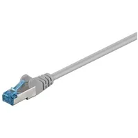 goobay CAT 6A Patchkabel, S/FTP (PiMF), Grau