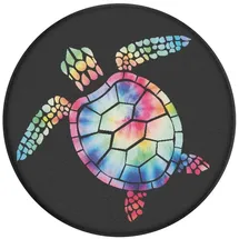 PopSockets PopGrip Psychedelic Turtle schwarz