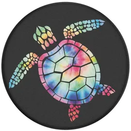 PopSockets PopGrip Psychedelic Turtle schwarz