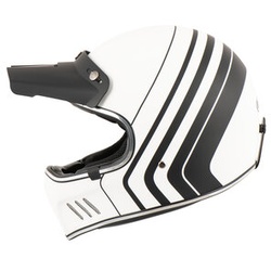 Vintage-MX Evo Retro Offroad- Helm weiß XL
