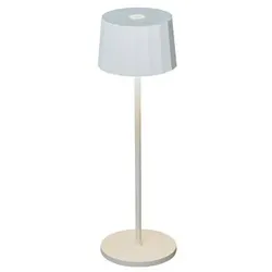 Positano LED USB-Tischleuchte weiss, Farbtemperatur, dimm