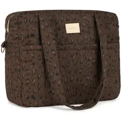 Nobodinoz - Hyde Park Kinderwagen Tasche, wasserfest, leonie brown