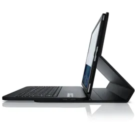 Aplic Tablet Tastatur mit Kunststoffcase für Apple iPad 9.7 Schwarz