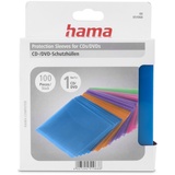 Hama CD-/DVD-Hüllen (Packung mit 100) farbig