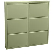 VCM Pisa 100 x 106 x 16 cm 6 Klappen grün / grün