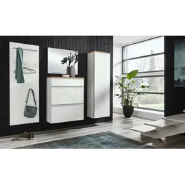 Möbel Kraft Hängeschrank 54 x 31 x 170 cm Weiß