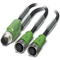 Phoenix Contact 1668959 Sensor-/Aktor-Steckverbinder, konfektioniert M12 Adapter, Y-Form 30.00