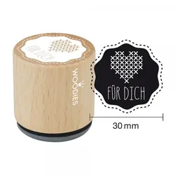 Woodies Stempel - Für Dich Motiv 1 W04004