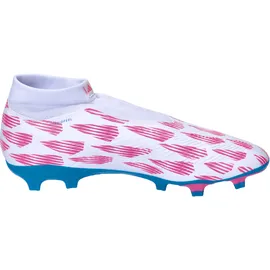 adidas Predator League Laceless FG  Cloud White / Solar Blue / Solar Pink 44 2/3