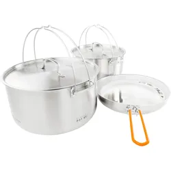 Kochset Galcier Stainless Troop Cookset EINHEITSGRÖSSE