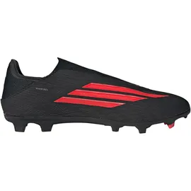 adidas F50 League Laceless FG/MG Core Black / Lucid Red / Core Black 48