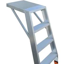 ASC Group ASC Anstellleiter mit Wandabstand 4 Stufen und 3m Arbeitshöhe
