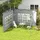 Outsunny Seitenteile für Pavillon 3x3/3x4 m 2 Stück Hellgrau 2,95 x 1,95 m