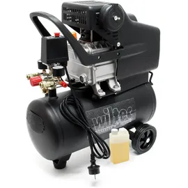 Wiltec Druckluftkompressor 24L 1,1kW 8 bar