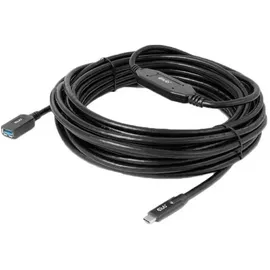Club 3D USB Gen1 Typ-C zu Typ-A aktives Kabel 5Gbps 10m Bu./St.