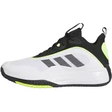 adidas Herren OWNTHEGAME 3.0 Shoes, FTWR White/core Black/Lucid Lemon, 42 EU