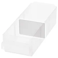 RAACO Kleinteilemagazin Polypropylen 52 x 32 mm transparent