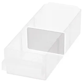 RAACO Kleinteilemagazin Polypropylen 52 x 32 mm transparent