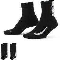 Nike Multiplier Sportsocken 2er Pack, schwarz