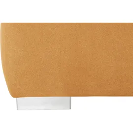 Home Affaire Ecksofa "Sapporo L-Form", gelb (mais), B:293cm H:78cm T:172cm, Struktur fein (100% Polyester);Luxus-Microfaser weich (90% Polyester, 10% Polyacryl);Struktur imprägniert (100% Polyester), Sofas, Ecksofa, wahlweise Bettfunktion oder Sitztiefenverstellung,