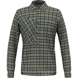 Salewa Fanes Flannel Langarmhemd Shadow/Dark Olive L