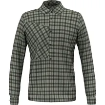 Salewa Fanes Flannel Langarmhemd Shadow/Dark Olive L