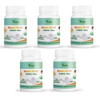 Starke dosis  Vitamin D3 + K2  20.000 I.E  - 5x180 Tabletten Qualität garantiert