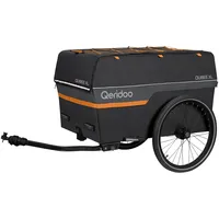 Qeridoo Qubee XL Lastenanhänger grau