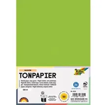 Folia Tonpapier maigrün 130 g/qm 50 Blatt