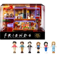 POLLY POCKET Friends Schatulle - Central-Perk-Kaffeetasse, 6 Hauptdarsteller, 9