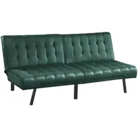 Atlantic Home Collection Schlafsofa 2-Sitzer Grün