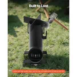 Vevor Raketenofen BBQ Rakete
