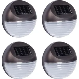 garden hero Außenleuchte Kunststoff 11,5 cm 4er Set schwarz