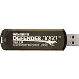 Kanguru Defender 3000 - 32 GB USB Typ-A 3.2 Gen 1 (3.1 Gen 1) - Kappe - 38 g (32 GB, USB-A), USB Stick, Braun