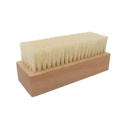Waldkraft Sneakerbürste aus Buchenholz, geölt, 9,5 cm 10095 01 21 600 , Holzbürste mit hellen Naturborsten