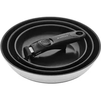 Gerlach Smart Steel Pfannen-Set 3-tlg. 20 cm + 24 cm + 28 cm