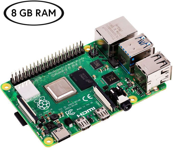 Raspberry Pi 4 (8 GB) Official Starter Kit
