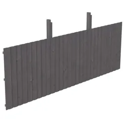 Skan Holz Rückwand für Leimholz Doppel- Carports - Deckelschalung