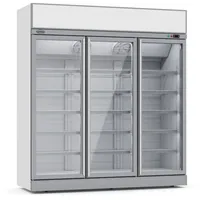 CombiSteel Tiefkühlschrank 3 Glastüren Ins-1530F