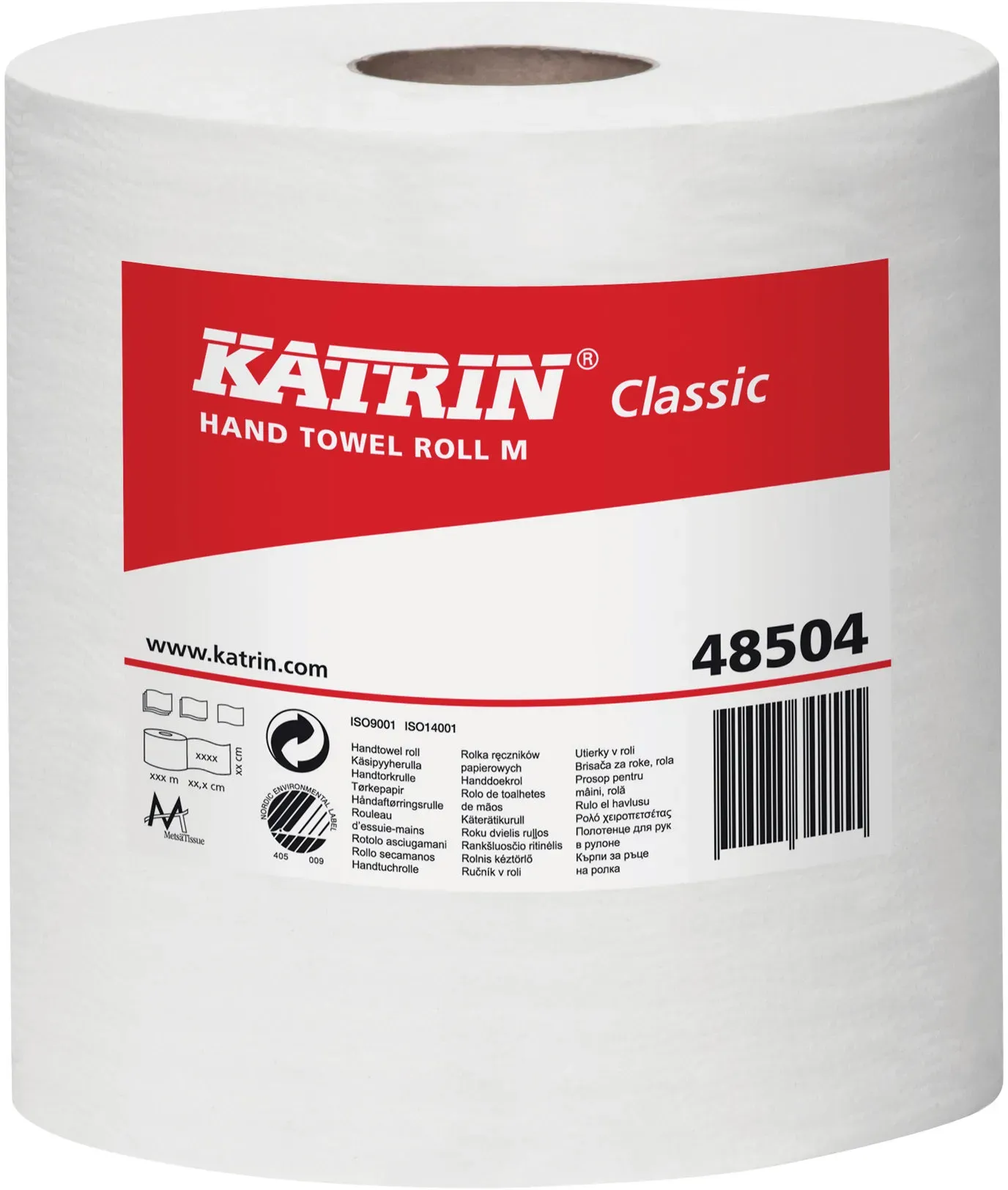 Katrin Classic M - Papiertücher - 1.37 kg - 790 Blätter