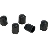 HP Autozubehör Ventilkappen 5er Set Schwarz