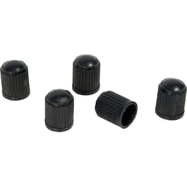 HP Autozubehör Ventilkappen 5er Set Schwarz