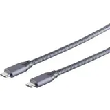 S/CONN maximum connectivity USB-C 0,5 m Grau
