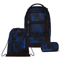 Satch Pack 3-tlg. Seismic Blue