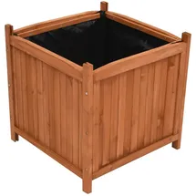 vidaXL Hochbeete 50 x 50 x 50 cm Braun