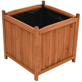 vidaXL Hochbeete 50 x 50 x 50 cm Braun