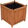 vidaXL Hochbeete 50 x 50 x 50 cm Braun